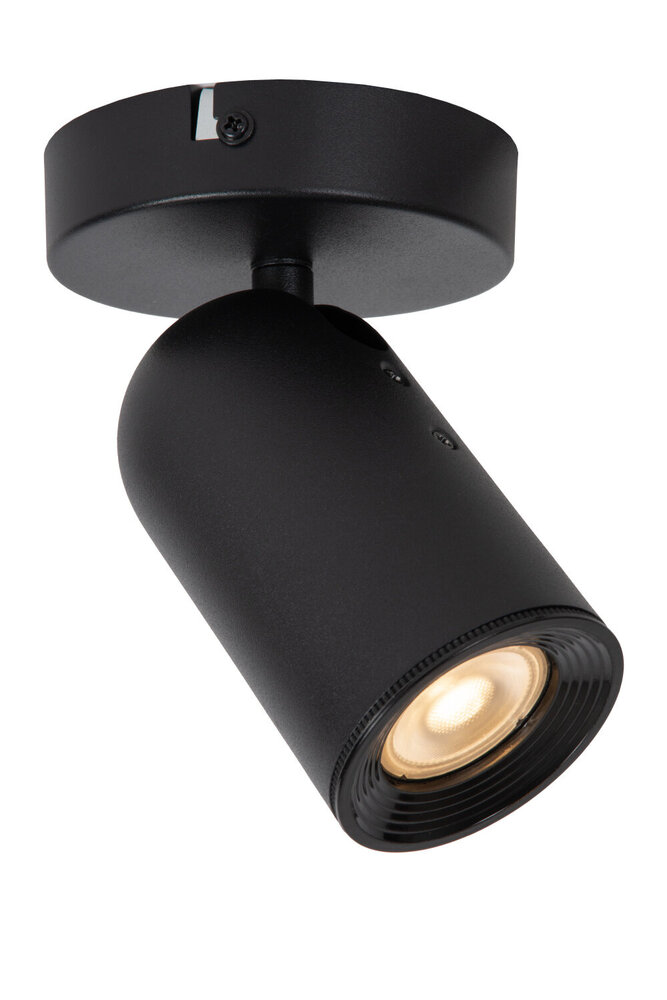 Lucide PUNCH - Plafondspot - 1xGU10 (MR16) - Zwart Lucide PUNCH - Plafondspot - 1xGU10 (MR16) - Zwart