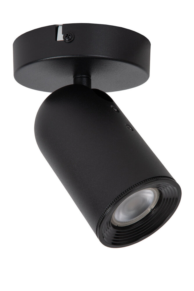 Lucide PUNCH - Plafondspot - 1xGU10 (MR16) - Zwart Lucide PUNCH - Plafondspot - 1xGU10 (MR16) - Zwart