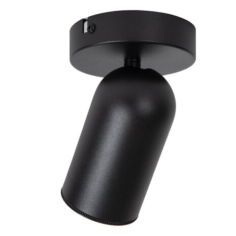 Lucide PUNCH - Plafondspot - 1xGU10 (MR16) - Zwart Lucide PUNCH - Plafondspot - 1xGU10 (MR16) - Zwart