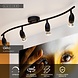 Lucide CARO - Plafondspot - 4xGU10 (MR16) - Zwart Lucide CARO - Plafondspot - 4xGU10 (MR16) - Zwart