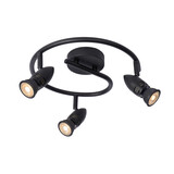 Lucide CARO - Plafondspot - Ø 31 cm - 3xGU10 (MR16) - Zwart Lucide CARO - Plafondspot - Ø 31 cm - 3xGU10 (MR16) - Zwart