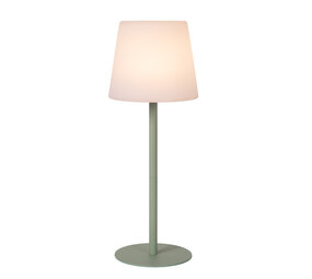 Lucide TYON - Oplaadbare Tafellamp Binnen/Buiten - Accu/Batterij - LED Dimb. - 1x2W 2700K - IP65 - Groen Lucide TYON - Oplaadbare Tafellamp Binnen/Buiten - Accu/Batterij - LED Dimb. - 1x2W 2700K - IP65 - Groen