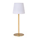 Lucide TYON - Oplaadbare Tafellamp Binnen/Buiten - Accu/Batterij - Ø 15 cm - LED Dimb. - 1x2W 2700K - IP65 - Mat Goud / Messing Lucide TYON - Oplaadbare Tafellamp Binnen/Buiten - Accu/Batterij - Ø 15 cm - LED Dimb. - 1x2W 2700K - IP65 - Mat Goud / Messing