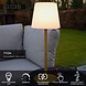 Lucide TYON - Oplaadbare Tafellamp Binnen/Buiten - Accu/Batterij - Ø 15 cm - LED Dimb. - 1x2W 2700K - IP65 - Mat Goud / Messing Lucide TYON - Oplaadbare Tafellamp Binnen/Buiten - Accu/Batterij - Ø 15 cm - LED Dimb. - 1x2W 2700K - IP65 - Mat Goud / Messing
