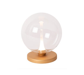 Lucide GISELA - Tafellamp - Ø 16 cm - LED Dimb. - 1x5W 2700K - Transparant - Premium Lucide GISELA - Tafellamp - Ø 16 cm - LED Dimb. - 1x5W 2700K - Transparant - Premium