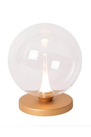 Lucide GISELA - Tafellamp - Ø 16 cm - LED Dimb. - 1x5W 2700K - Transparant - Premium Lucide GISELA - Tafellamp - Ø 16 cm - LED Dimb. - 1x5W 2700K - Transparant - Premium
