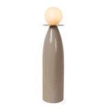 Lucide FIGARO - Tafellamp - Ø 12 cm, H 53,5cm - 1xG9 - Grijs