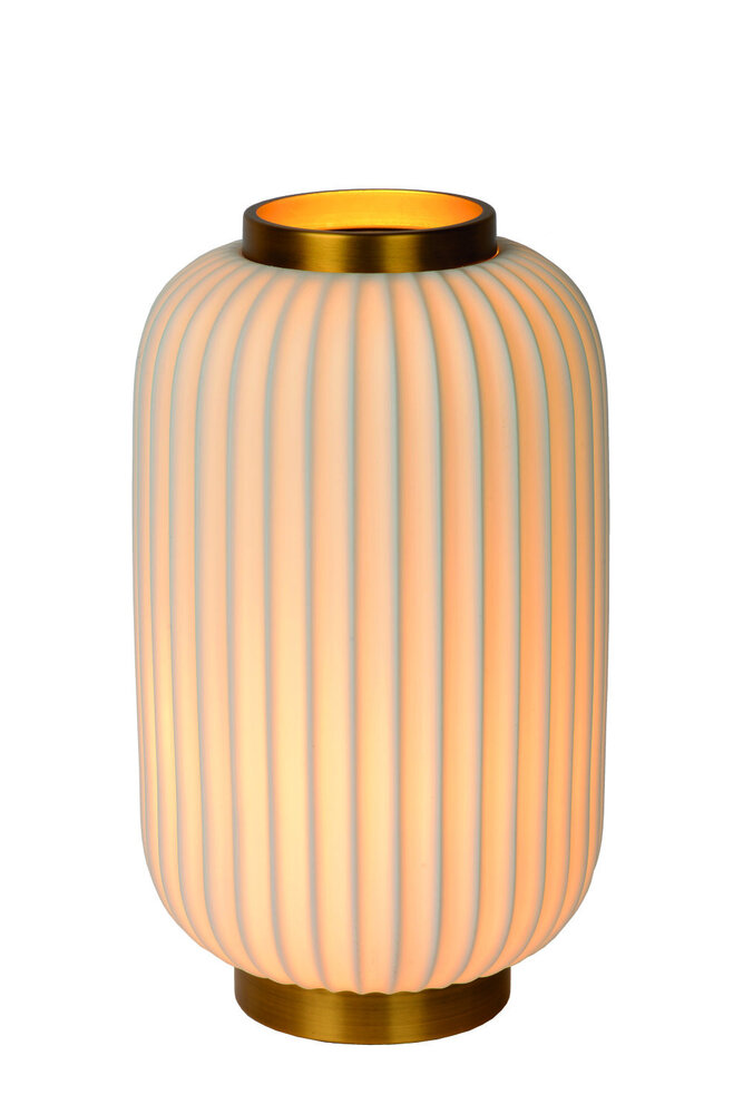 Lucide GOSSE - Tafellamp - Ø 19,7 cm - 1xE14 - Wit Lucide GOSSE - Tafellamp - Ø 19,7 cm - 1xE14 - Wit