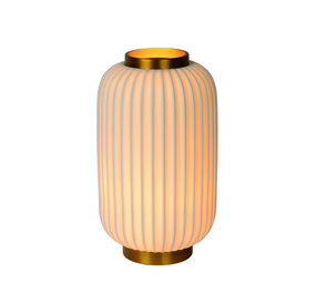 Lucide GOSSE - Tafellamp - Ø 19,7 cm - 1xE14 - Wit Lucide GOSSE - Tafellamp - Ø 19,7 cm - 1xE14 - Wit
