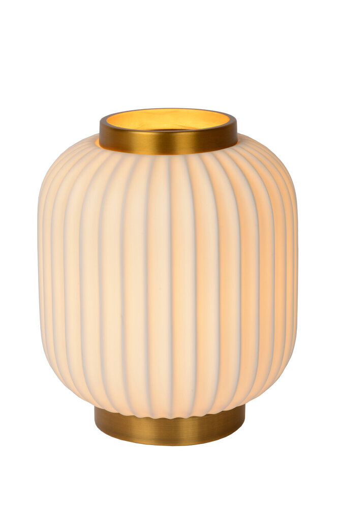 Lucide GOSSE - Tafellamp - Ø 19,5 cm - 1xE14 - Wit Lucide GOSSE - Tafellamp - Ø 19,5 cm - 1xE14 - Wit