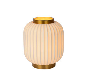 Lucide GOSSE - Tafellamp - Ø 19,5 cm - 1xE14 - Wit Lucide GOSSE - Tafellamp - Ø 19,5 cm - 1xE14 - Wit