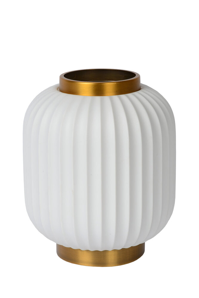 Lucide GOSSE - Tafellamp - Ø 19,5 cm - 1xE14 - Wit Lucide GOSSE - Tafellamp - Ø 19,5 cm - 1xE14 - Wit