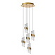 Lucide KLIGANDE - Hanglamp - Ø 30 cm - LED Dimb. - 5x8W 2700K - Mat Goud / Messing Lucide KLIGANDE - Hanglamp - Ø 30 cm - LED Dimb. - 5x8W 2700K - Mat Goud / Messing