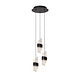 Lucide KLIGANDE - Hanglamp - Ø 25 cm - LED Dimb. - 3x8W 2700K - Zwart Lucide KLIGANDE - Hanglamp - Ø 25 cm - LED Dimb. - 3x8W 2700K - Zwart