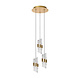 Lucide KLIGANDE - Hanglamp - Ø 25 cm - LED Dimb. - 3x8W 2700K - Mat Goud / Messing Lucide KLIGANDE - Hanglamp - Ø 25 cm - LED Dimb. - 3x8W 2700K - Mat Goud / Messing