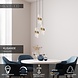 Lucide KLIGANDE - Hanglamp - Ø 25 cm - LED Dimb. - 3x8W 2700K - Mat Goud / Messing Lucide KLIGANDE - Hanglamp - Ø 25 cm - LED Dimb. - 3x8W 2700K - Mat Goud / Messing
