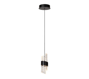 Lucide KLIGANDE - Hanglamp - Ø 13 cm - LED - 1x9W 2700K - Zwart Lucide KLIGANDE - Hanglamp - Ø 13 cm - LED - 1x9W 2700K - Zwart
