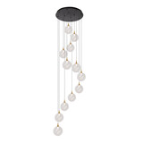 Lucide GISELA - Hanglamp - Ø 61 cm - LED Dimb. - 12x3,5W 2700K - Geschikt voor vide en hoge plafonds - Transparant - Premium Lucide GISELA - Hanglamp - Ø 61 cm - LED Dimb. - 12x3,5W 2700K - Geschikt voor vide en hoge plafonds - Transparant - Premium