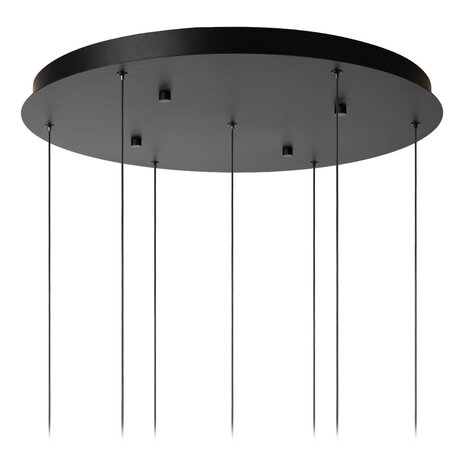 Lucide GISELA - Hanglamp - Ø 84 cm - LED Dimb. - 2700K - Met vervangbare LED-module - Amber - Premium Lucide GISELA - Hanglamp - Ø 84 cm - LED Dimb. - 2700K - Met vervangbare LED-module - Amber - Premium