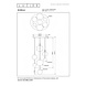 Lucide GISELA - Hanglamp - Ø 84 cm - LED Dimb. - 2700K - Met vervangbare LED-module - Amber - Premium Lucide GISELA - Hanglamp - Ø 84 cm - LED Dimb. - 2700K - Met vervangbare LED-module - Amber - Premium