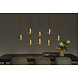 Lucide GISELA - Hanglamp - LED Dimb. - 8x3,9W 2700K - Amber - Premium Lucide GISELA - Hanglamp - LED Dimb. - 8x3,9W 2700K - Amber - Premium
