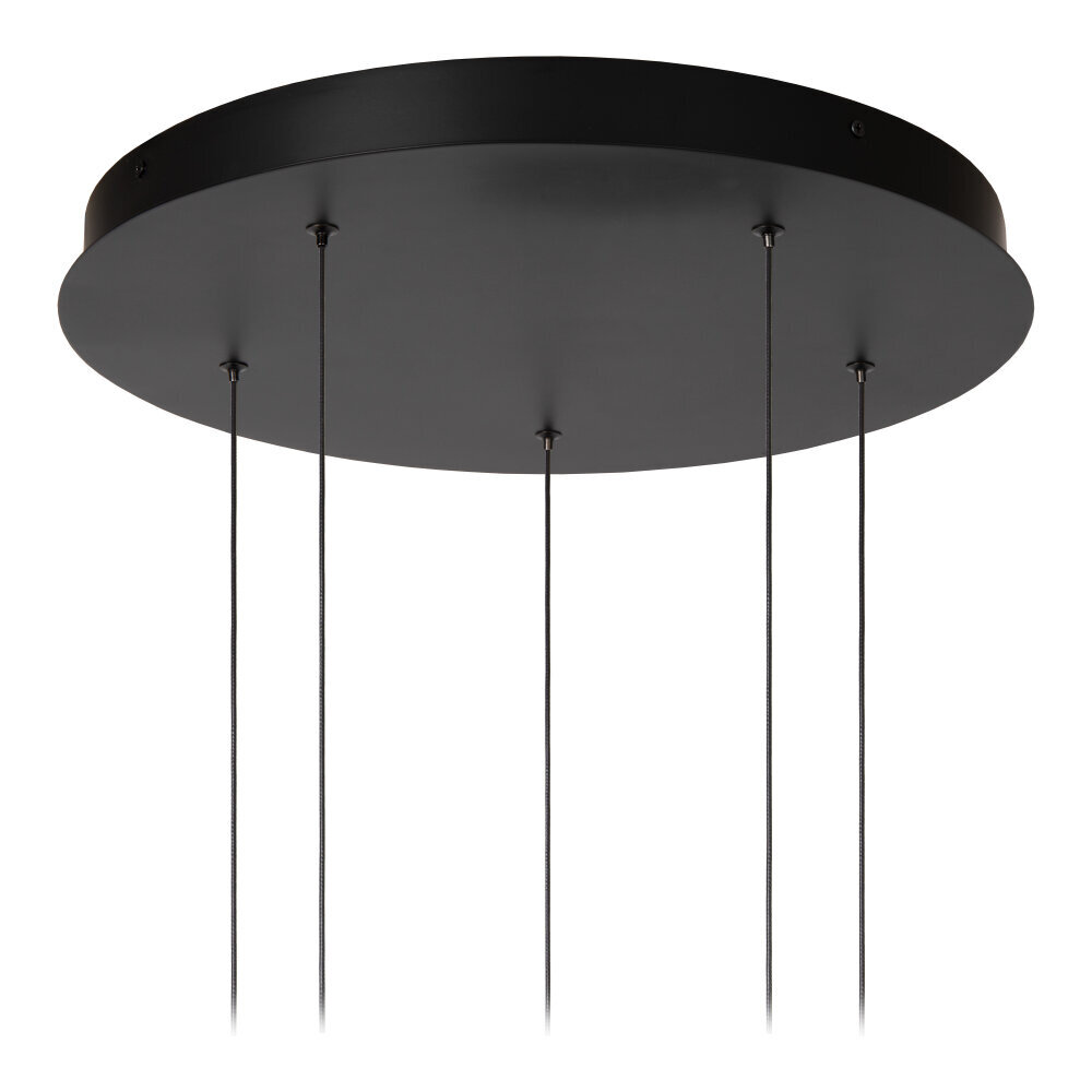Lucide GISELA - Hanglamp - Ø 57 cm - LED Dimb. - 2700K - Met vervangbare LED-module - Amber - Premium