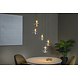 Lucide GISELA - Hanglamp - Ø 48 cm - LED Dimb. - 5x3,8W 2700K - Transparant - Premium Lucide GISELA - Hanglamp - Ø 48 cm - LED Dimb. - 5x3,8W 2700K - Transparant - Premium