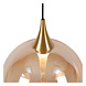 Lucide GISELA - Hanglamp - Ø 36 cm - LED Dimb. - 3x4,3W 2700K - Amber - Premium Lucide GISELA - Hanglamp - Ø 36 cm - LED Dimb. - 3x4,3W 2700K - Amber - Premium
