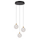 Lucide GISELA - Hanglamp - Ø 36 cm - LED Dimb. - 3x4,3W 2700K - Transparant - Premium Lucide GISELA - Hanglamp - Ø 36 cm - LED Dimb. - 3x4,3W 2700K - Transparant - Premium