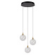 Lucide GISELA - Hanglamp - Ø 36 cm - LED Dimb. - 3x4,3W 2700K - Transparant - Premium Lucide GISELA - Hanglamp - Ø 36 cm - LED Dimb. - 3x4,3W 2700K - Transparant - Premium
