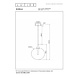 Lucide GISELA - Hanglamp - Ø 30 cm - LED Dimb. - 1x9,4W 2700K - Amber - Premium Lucide GISELA - Hanglamp - Ø 30 cm - LED Dimb. - 1x9,4W 2700K - Amber - Premium