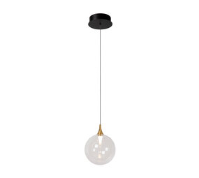 Lucide GISELA - Hanglamp - Ø 16 cm - LED Dimb. - 1x5W 2700K - Transparant - Premium Lucide GISELA - Hanglamp - Ø 16 cm - LED Dimb. - 1x5W 2700K - Transparant - Premium