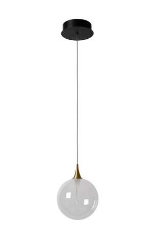 Lucide GISELA - Hanglamp - Ø 16 cm - LED Dimb. - 1x5W 2700K - Transparant - Premium