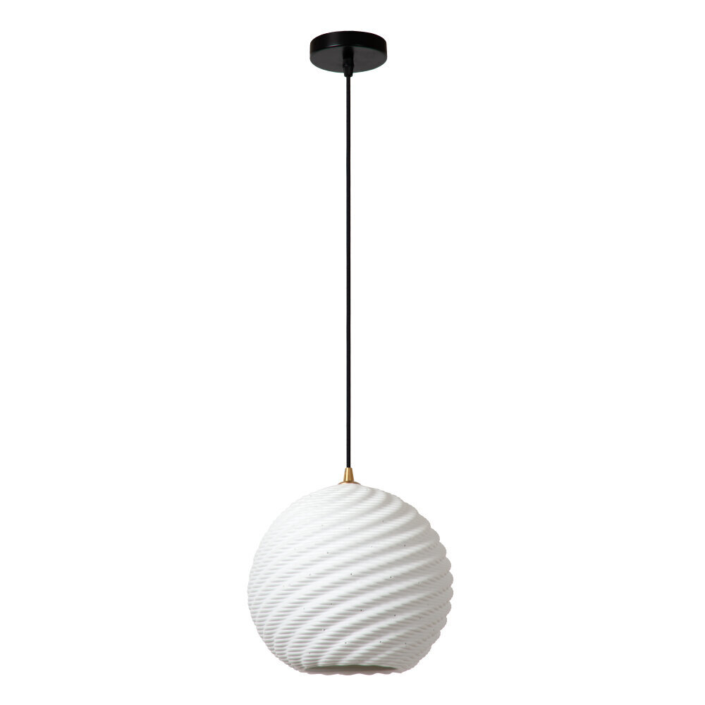 Lucide BINA - Hanglamp - Ø 25 cm - 1xE27 - Wit Lucide BINA - Hanglamp - Ø 25 cm - 1xE27 - Wit