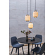 Lucide GOSSE - Hanglamp - 3xE27 - Wit