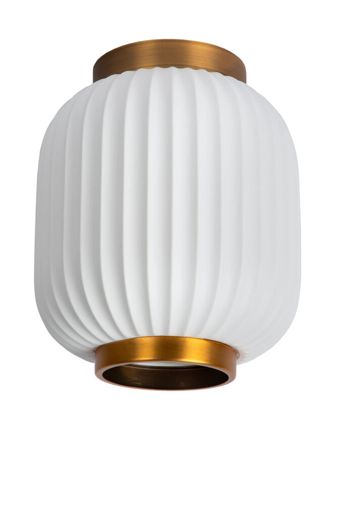 Lucide GOSSE - Plafonnière - Ø 19,5 cm - 1xE27 - Wit Lucide GOSSE - Plafonnière - Ø 19,5 cm - 1xE27 - Wit