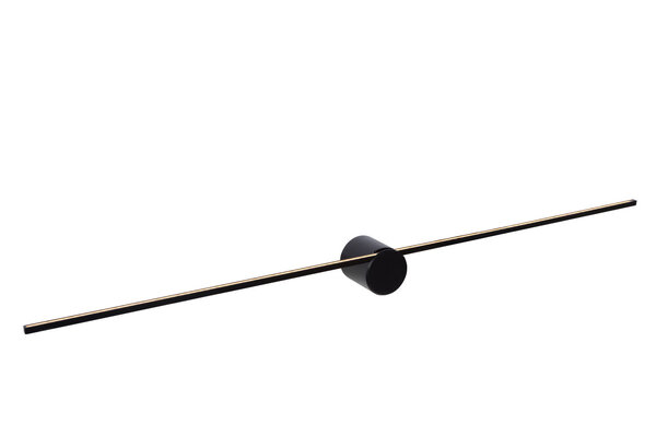 Lucide MIZAR - Wandlamp Badkamer - LED - 1x11W 2700K - IP44 - Zwart Lucide MIZAR - Wandlamp Badkamer - LED - 1x11W 2700K - IP44 - Zwart