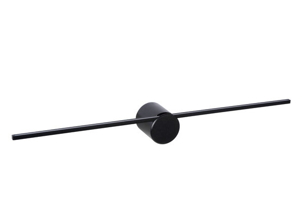 Lucide MIZAR - Wandlamp Badkamer - LED - 1x6W 2700K - IP44 - Zwart Lucide MIZAR - Wandlamp Badkamer - LED - 1x6W 2700K - IP44 - Zwart