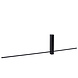 Lucide SEGIN - Wandlamp - LED - 1x10W 2700K - Zwart Lucide SEGIN - Wandlamp - LED - 1x10W 2700K - Zwart
