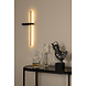 Lucide SEGIN - Wandlamp - LED - 1x6W 2700K - Zwart