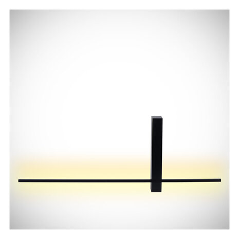 Lucide SEGIN - Wandlamp - LED - 1x6W 2700K - Zwart