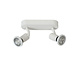 Lucide JASTER-LED - Plafondspot - LED - GU10 (MR16) - 2x5W 2700K - Wit