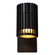 Lucide TIMBALA - Wandspot / Wandlamp Binnen/Buiten - 1xGU10 (MR16) - IP44 - Zwart - Essential