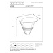 Lucide LIVIA - Wandlamp Binnen/Buiten - 1xE27 - IP44 - Wit Lucide LIVIA - Wandlamp Binnen/Buiten - 1xE27 - IP44 - Wit