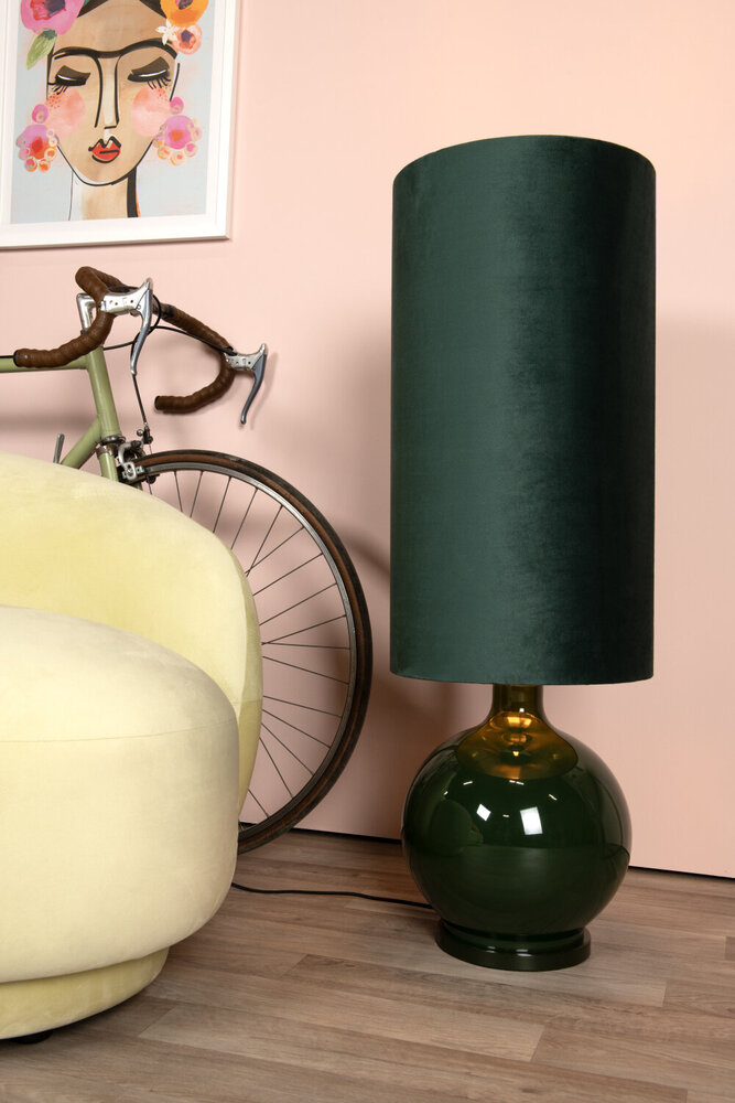 Lucide ESTERAD - Vloerlamp - Ø 34 cm - 1xE27 - Groen Lucide ESTERAD - Vloerlamp - Ø 34 cm - 1xE27 - Groen