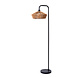 Lucide YUNKAI - Vloerlamp - Ø 40 cm - 1xE27 - Naturel