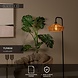 Lucide YUNKAI - Vloerlamp - Ø 40 cm - 1xE27 - Naturel