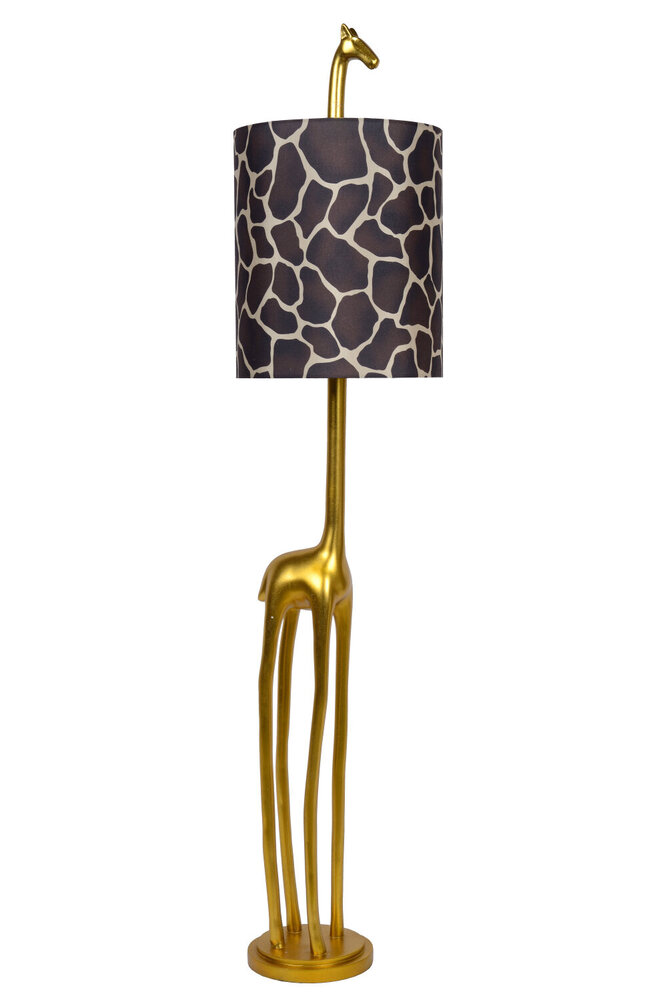 Lucide EXTRAVAGANZA MISS TALL - Vloerlamp - Ø 31,5 cm - 1xE27 - Mat Goud / Messing Lucide EXTRAVAGANZA MISS TALL - Vloerlamp - Ø 31,5 cm - 1xE27 - Mat Goud / Messing