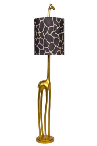 Lucide EXTRAVAGANZA MISS TALL - Vloerlamp - Ø 31,5 cm - 1xE27 - Mat Goud / Messing Lucide EXTRAVAGANZA MISS TALL - Vloerlamp - Ø 31,5 cm - 1xE27 - Mat Goud / Messing
