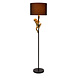 Lucide EXTRAVAGANZA CHIMP - Vloerlamp - Ø 35 cm - 1xE27 - Zwart